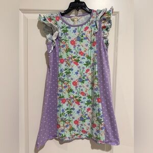 Matilda Jane Purple Floral Kids Dress